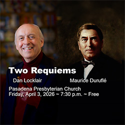 Two Requiems flyer